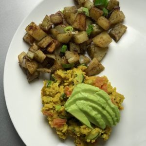 Chickpea Breakfast Scramble