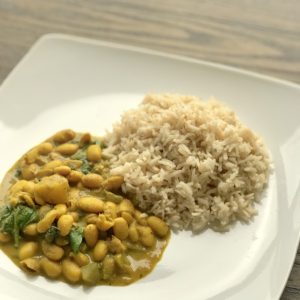 Curried Great Northern Beans