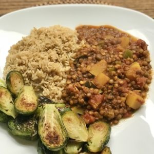 Curried Lentil & Tomato Stew