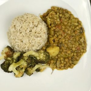 Curried Lentils